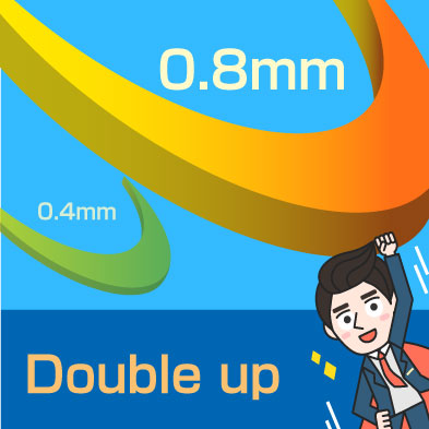 厚型屋内用マグネットシート 50*50mm ~ 90*90mm