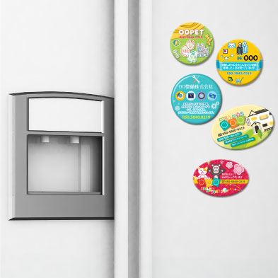 厚型屋内用マグネットシート 50*50mm ~ 90*90mm